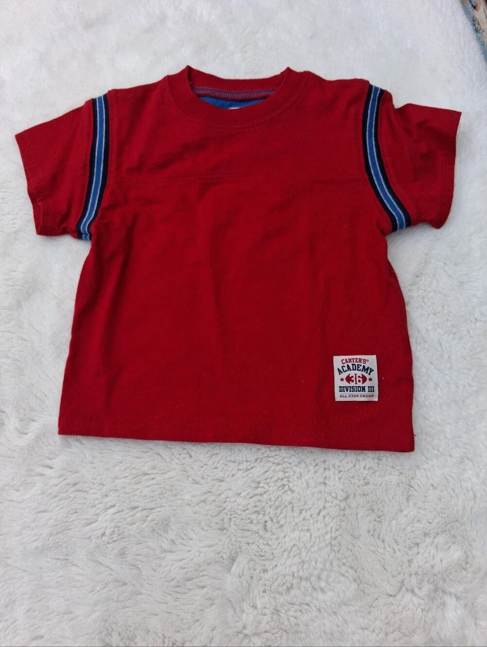 Baby Red Tee & Joggers with Navy Elephant Polo Size 9m